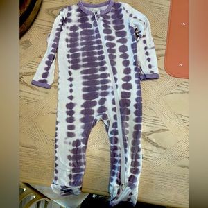 Kyte Baby purple riptide romper